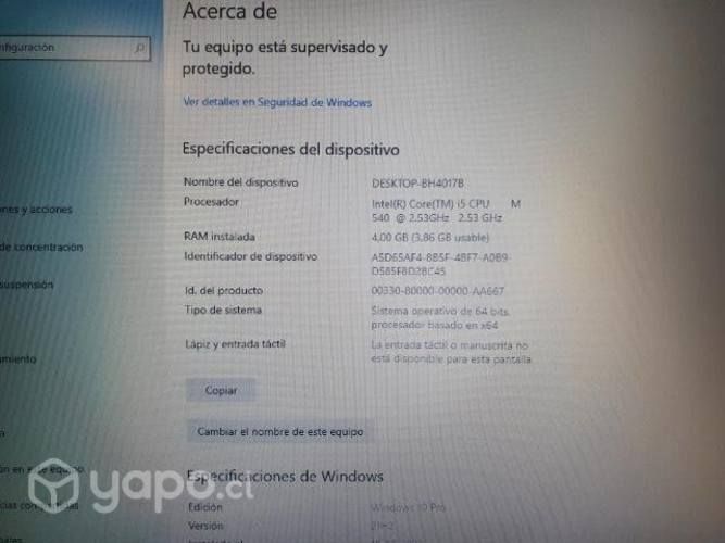 Notebook HP EliteBook 8540w