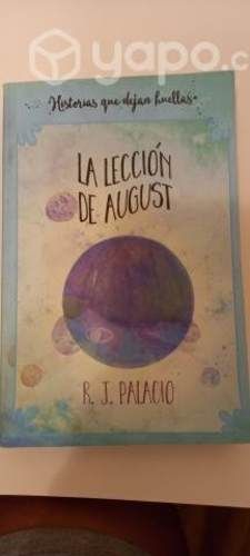 Libro "La leccion de August"