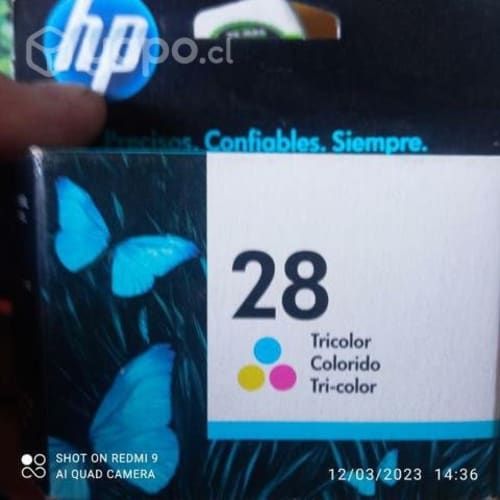 Tinta hp 28 color original