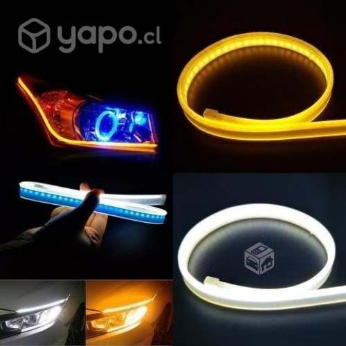 Par Tira Led Duo 60cm Flexible Direccional P/ Auto