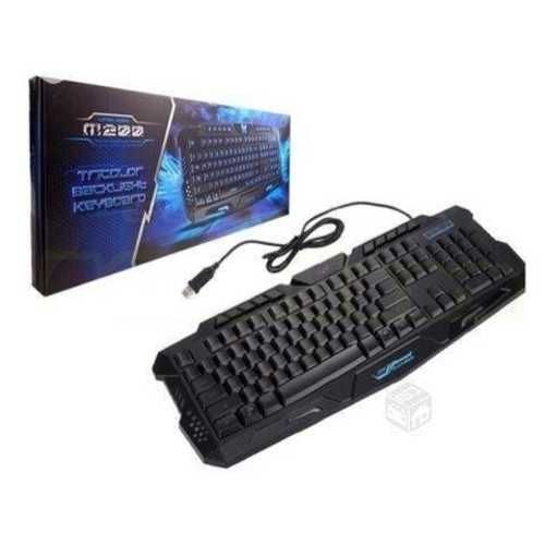 Teclado Gamer USB Retroiluminado RGB Wired M200