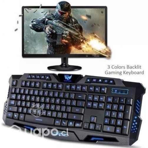 Teclado Gamer USB Retroiluminado RGB Wired M200