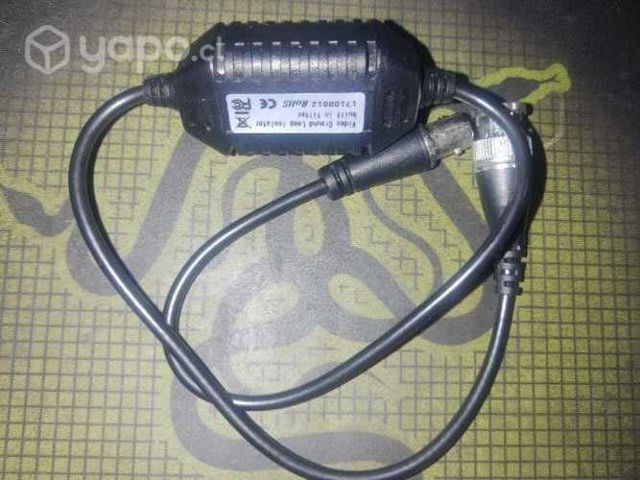 Balun aislador de interferencia para cctv