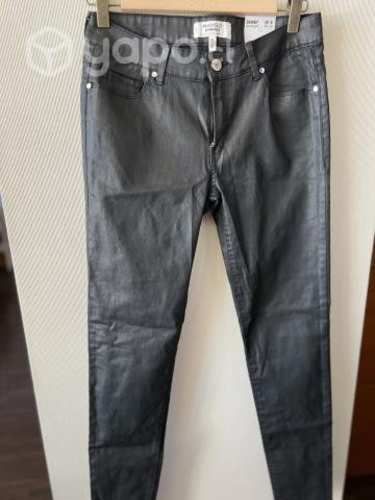 JEANS MANGO NUEVOS ENCERADOS (estilo cuero/latex)
