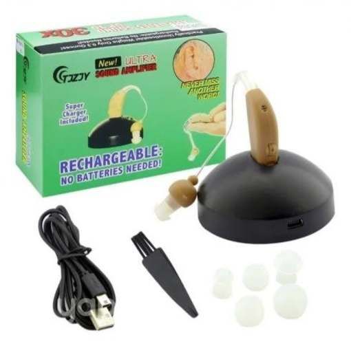 Audífono Ortopédico Recargable Sordera Prótesis Oí