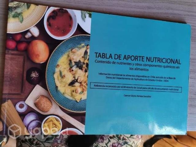 Libro tabla de aporte nutriciónal