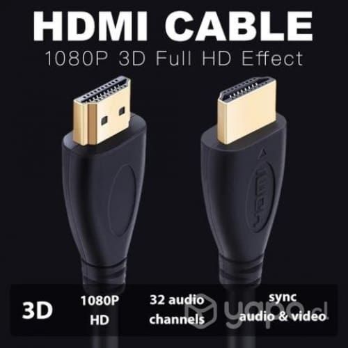 Cable HDMI 1,5 mt HD 1080P Sirve Para Conectar TV