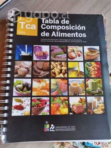 Libro tabla composición de alimentos