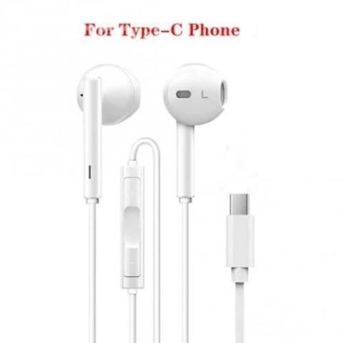 Audífonos Con Cable y Microfono Entrada Tipo C Iph