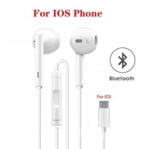 Audífonos Con Cable y Microfono Entrada Tipo C Iph