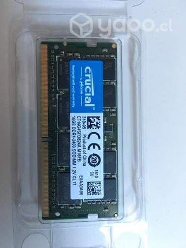 SO-DIMM Memoria RAM Laptop 16GB DDR4 2400