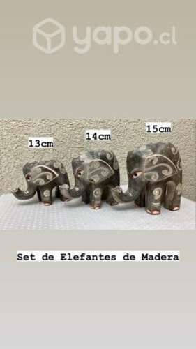 Elefantes de Madera