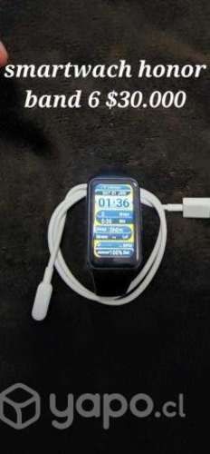 Reloj smartwatch honor band 6 (huawei)