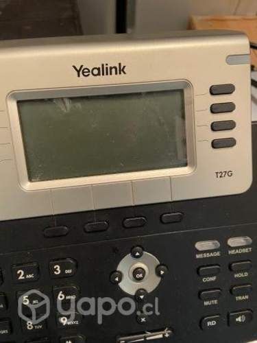 Yealink SIP-T27G Teléfono IP ejecutivo 