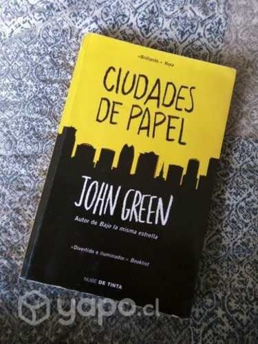 "Ciudades de papel" Libro