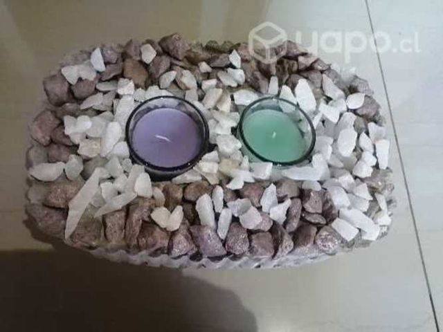 Fogones, terrarios, porta velas