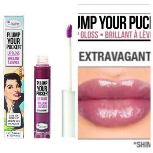 Brillo labial con color marca The Balm