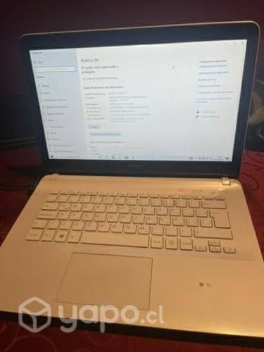 Notebook Sony vaio