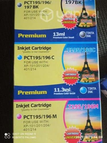 Pack de tintas Epson 195 alternativas