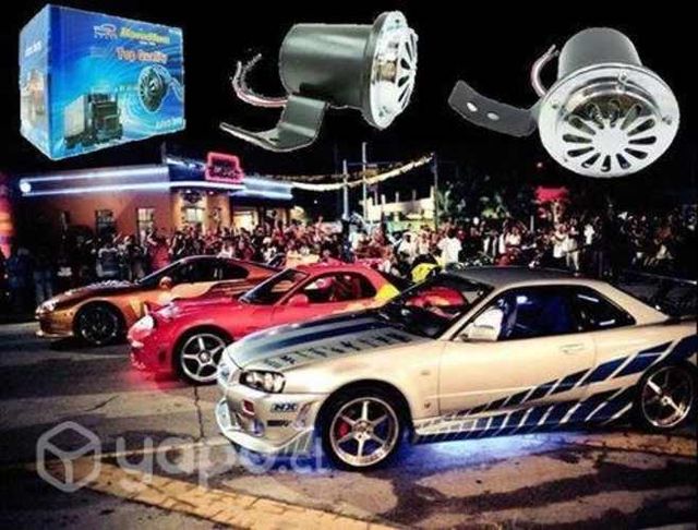 Bocina Para Auto con Tono de Auto de Carreras