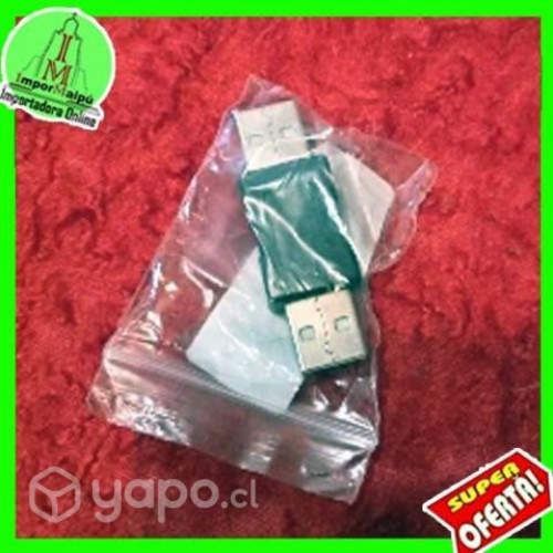 Adaptador USB a USB 2.0 Conector USB macho a US