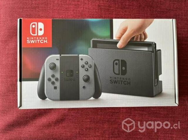 Nintendo switch con caja, impecable