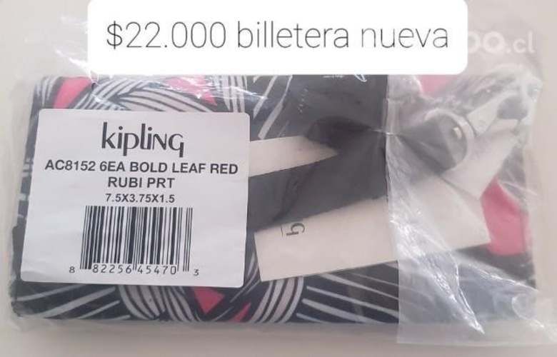 Billetera Kipling nueva