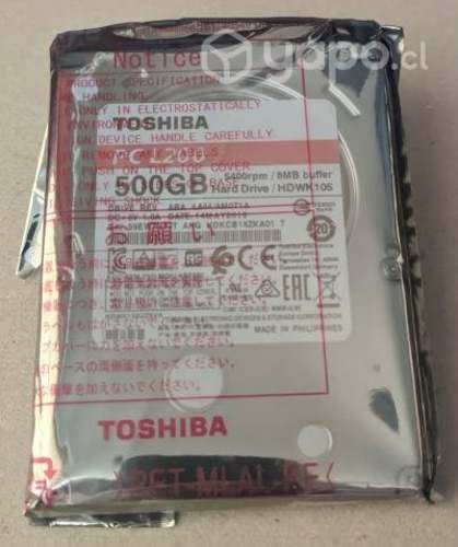 HDD 500Gb 2.5&quot; Toshiba para Notebook