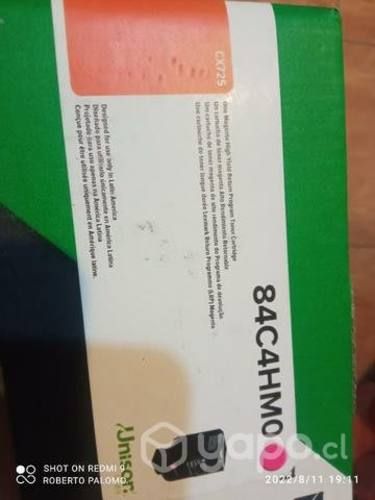 Juego de toner lexmark 4 colores originales