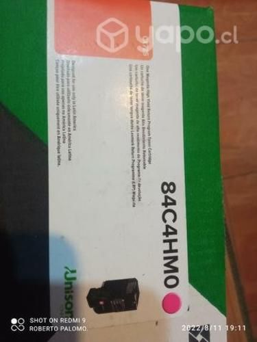 Juego de toner lexmark 4 colores originales