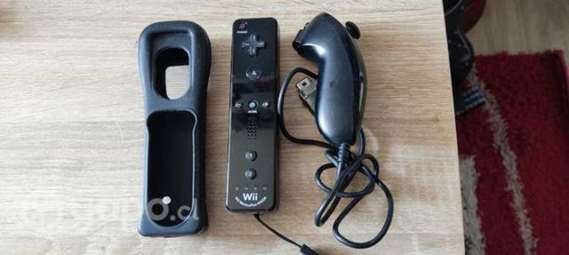 Wiimote con wiimotion plus y nunchuk original