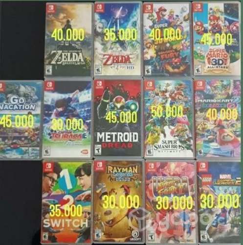 Juegos Switch