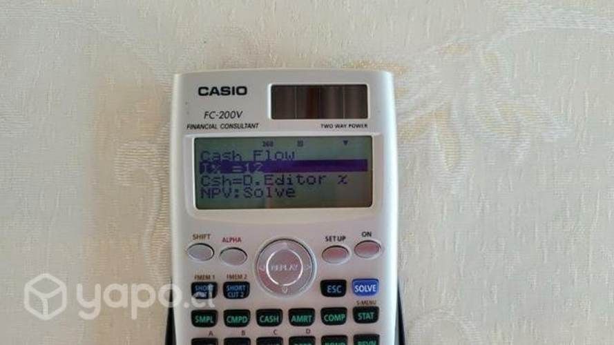 Calculadora Financiera FC-200V