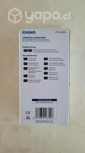 Calculadora Financiera FC-200V