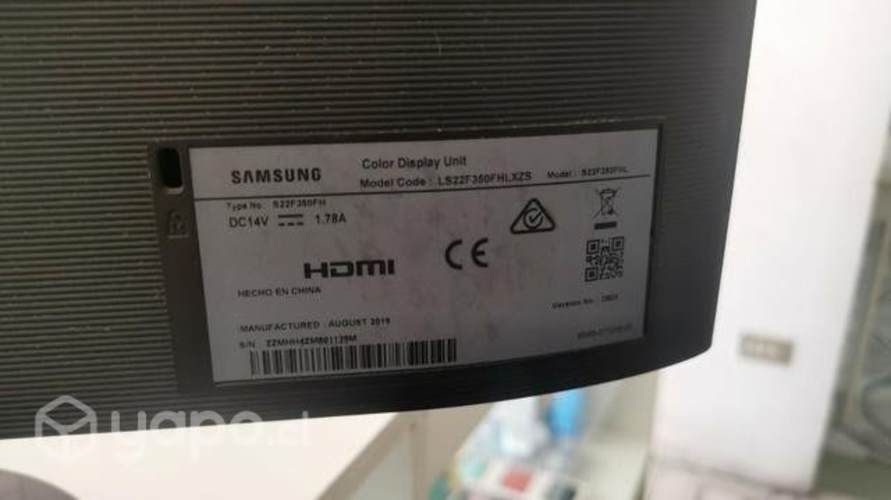 Monitor Samsung 24 pulgadas