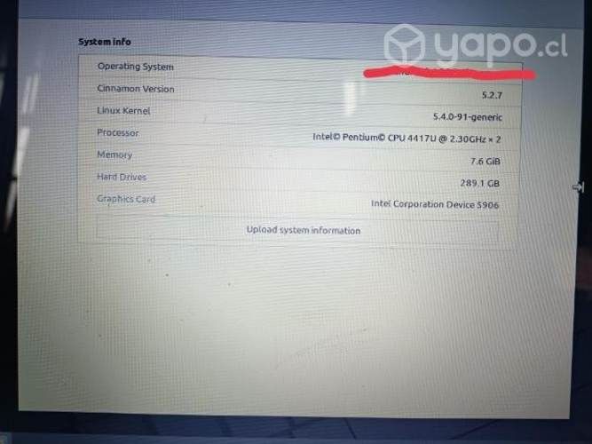 Laptop hp en excelente estado