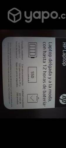 Laptop hp en excelente estado