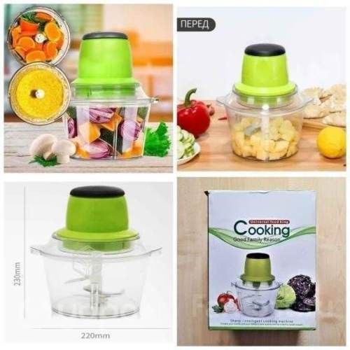 Picador y Cortador de Frutas y Verduras Eléctrica