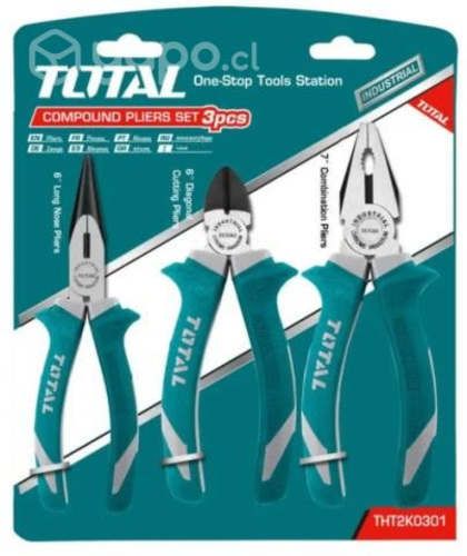 Set alicates 3pzas TOTAL