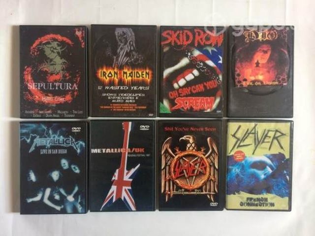 DVD heavy metal varios