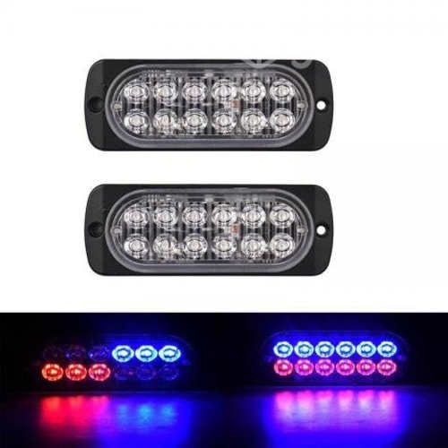 Foco Luz Estrobo Flash 18 Funciones 12 Led Multi