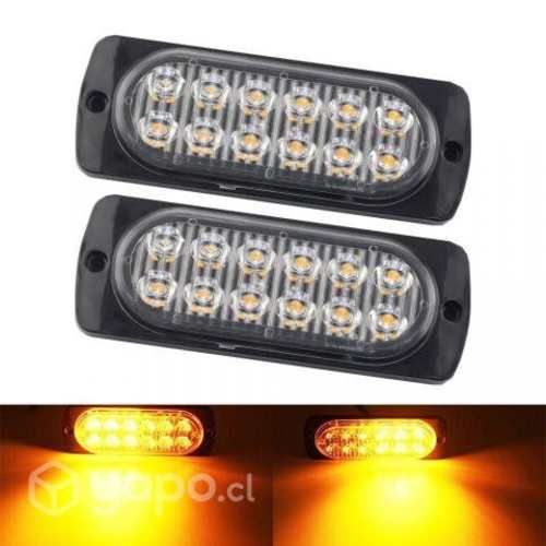 Foco Luz Estrobo Flash 18 Funciones 12 Led Multi