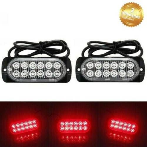 Foco Luz Estrobo Flash 18 Funciones 12 Led Multi