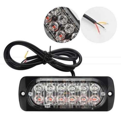 Foco Luz Estrobo Flash 18 Funciones 12 Led Multi