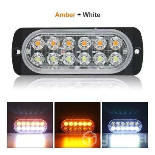 Foco Luz Estrobo Flash 18 Funciones 12 Led Multi