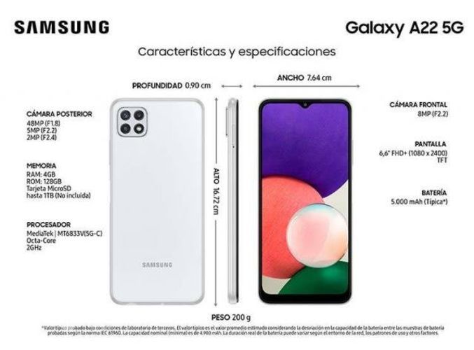 Samsung a22 5g