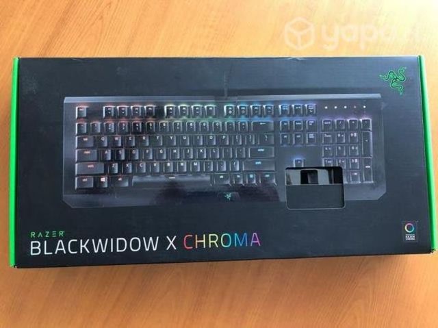 Teclado mecánico gamer Razer Blackwidow X Chroma
