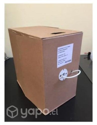 Cable De Red Utp Cat6 Caja 305mt 23awg 30%cobre