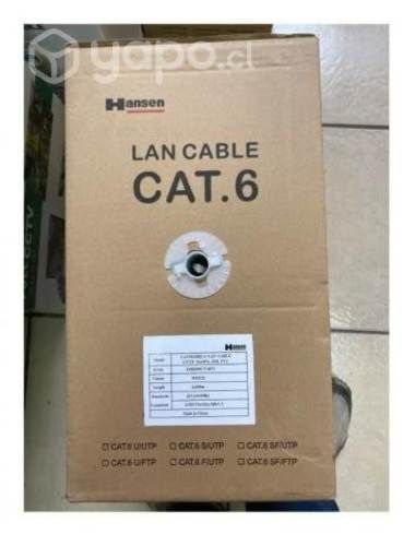 Cable De Red Utp Cat6 Caja 305mt 23awg 30%cobre