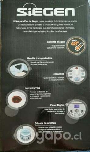 Spa para pies SIEGEN